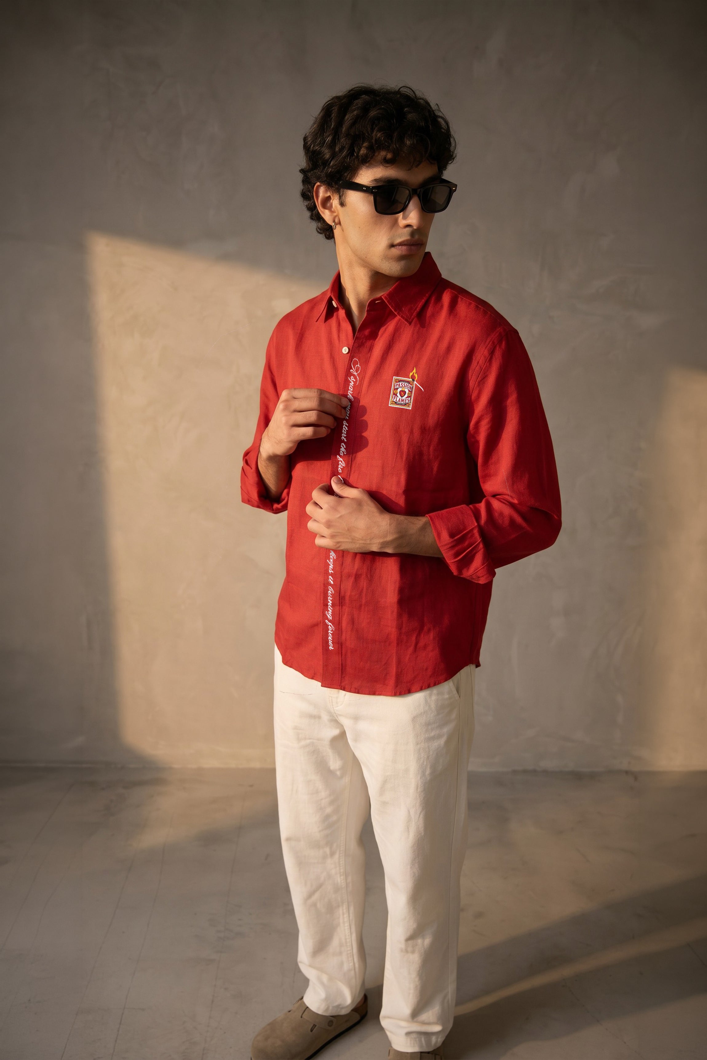 WILDFIRE LINEN SHIRT