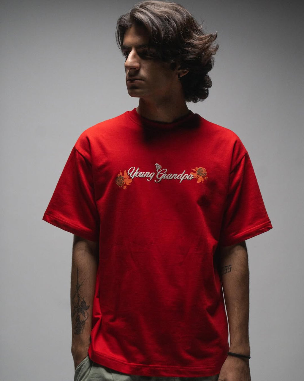SCARLET RED T-SHIRT