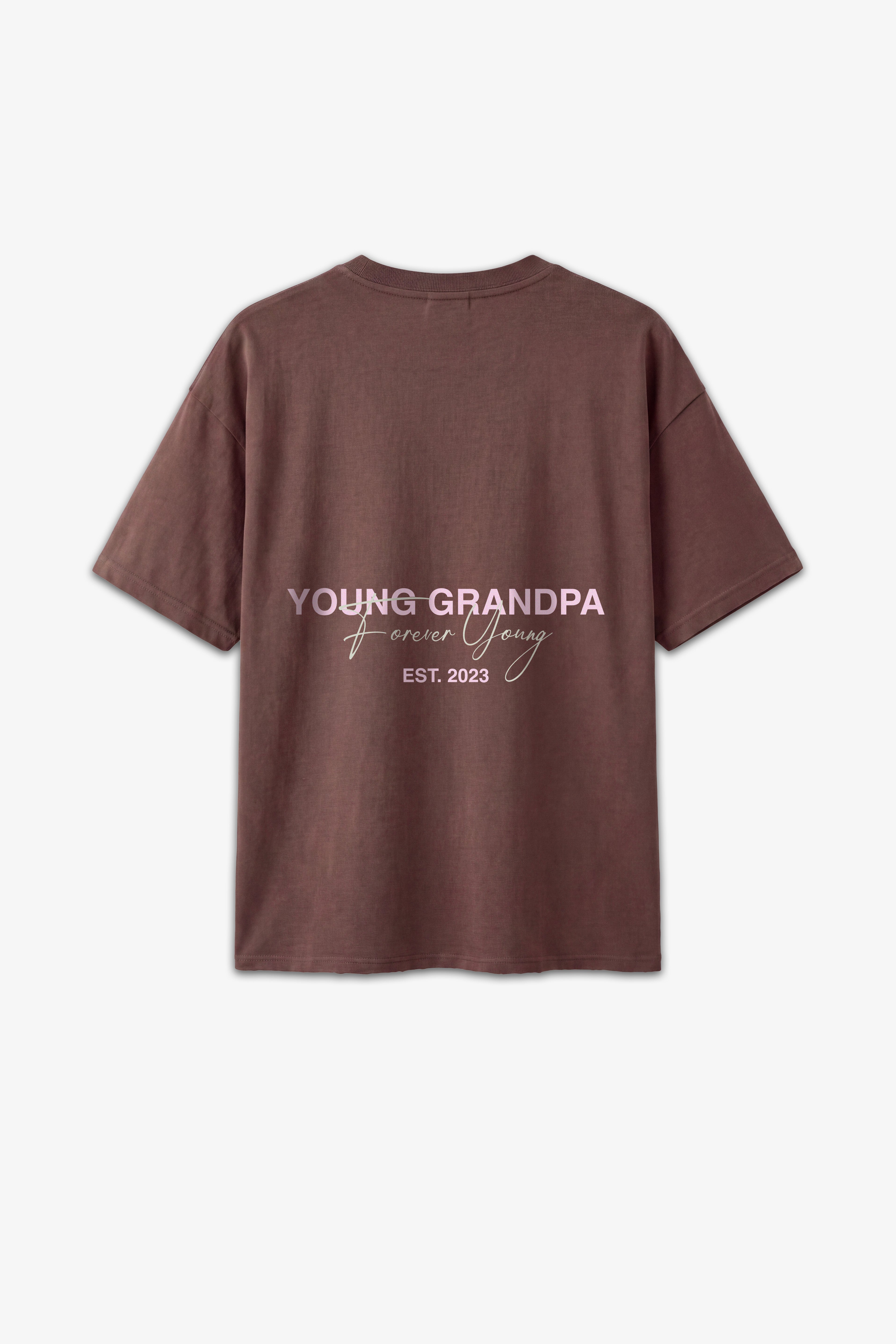 BOURBON WASH BOXY TEE
