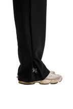 FLARED SWEATPANTS - BLACK
