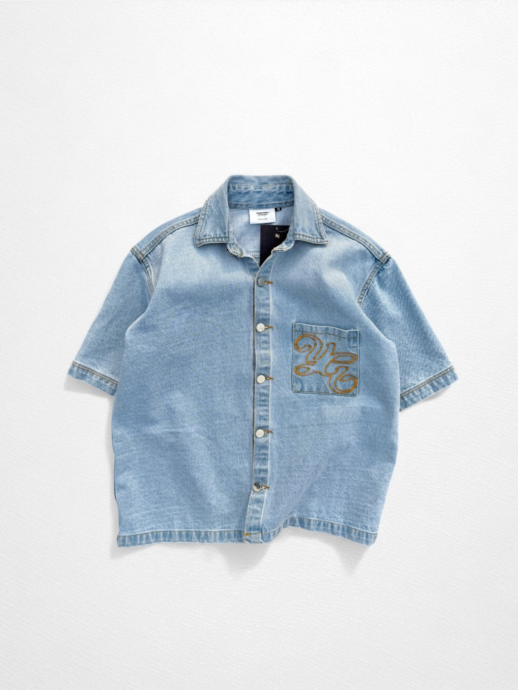 WESTERN BLUE DENIM SHIRT