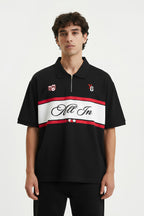 QUARTER ZIP POLO