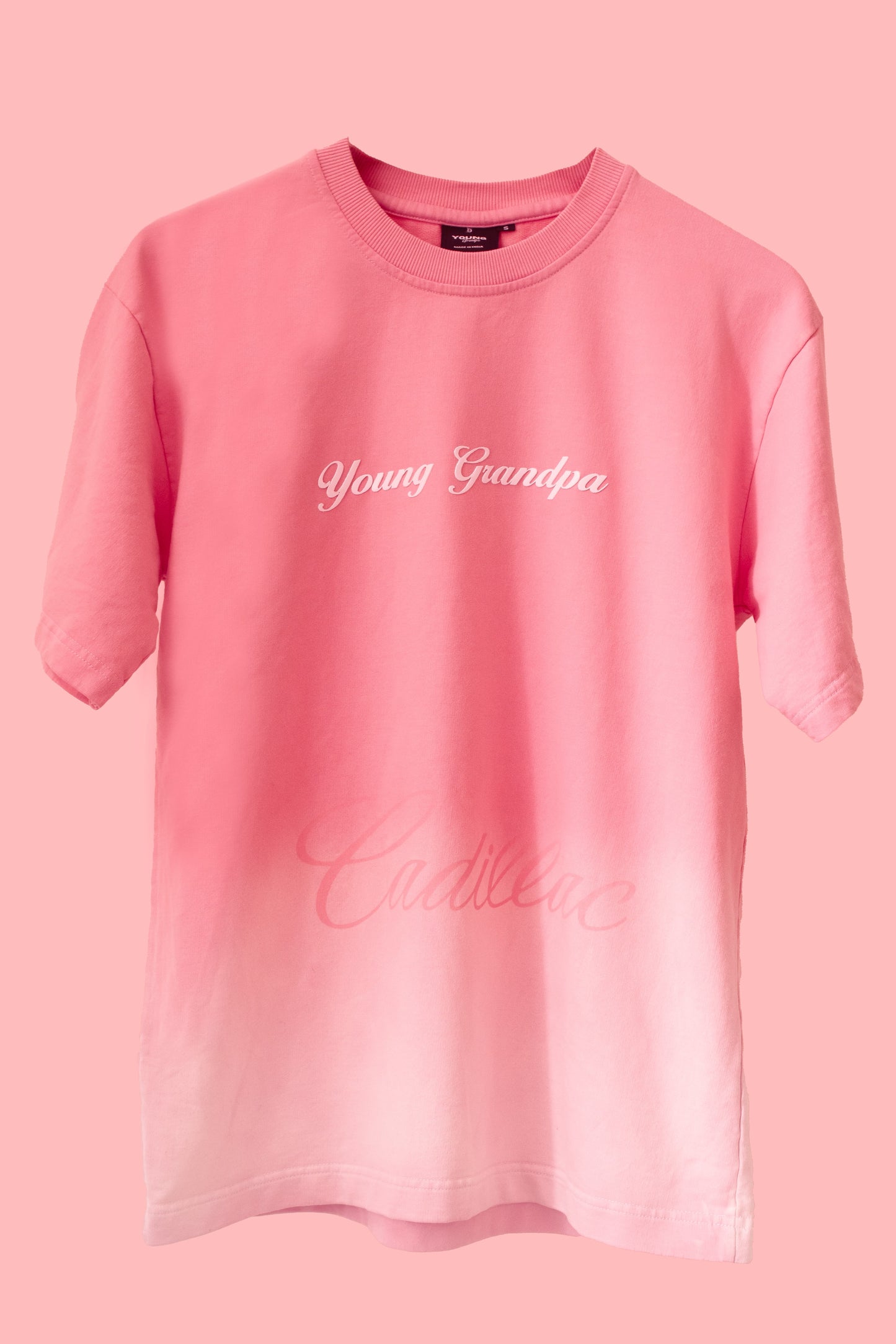 PINK WASHED T-SHIRT