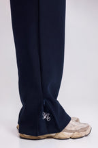 Flared Sweatpants - Navy