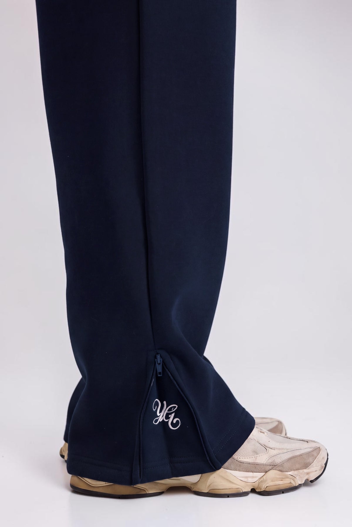 Flared Sweatpants - Navy