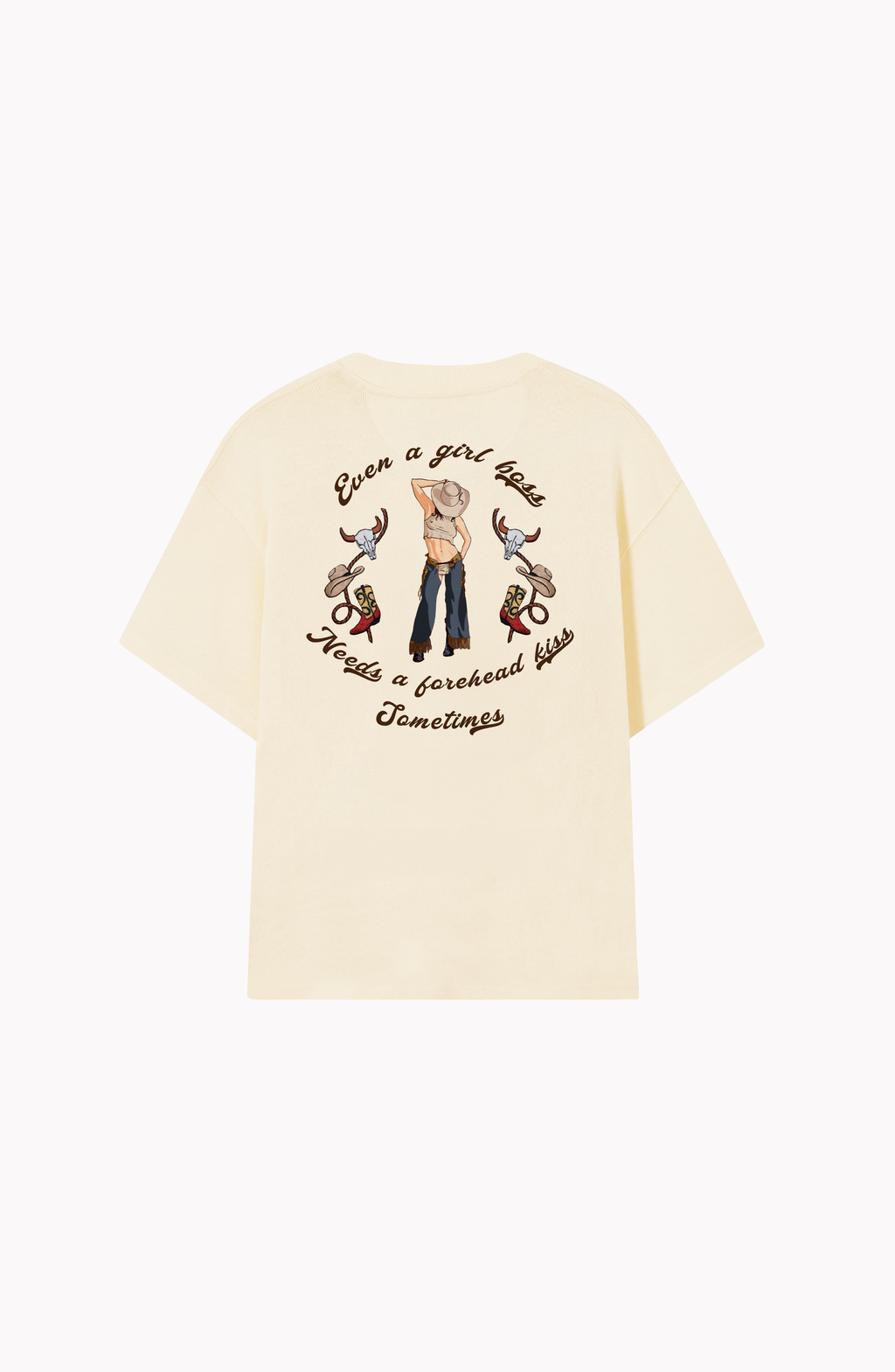 HAND EMBROIDERED T-SHIRT