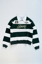 ATHLETIC STRIPED SWEATSHIRT