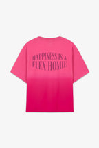 BUBBLEGUM FADE BOXY TEE