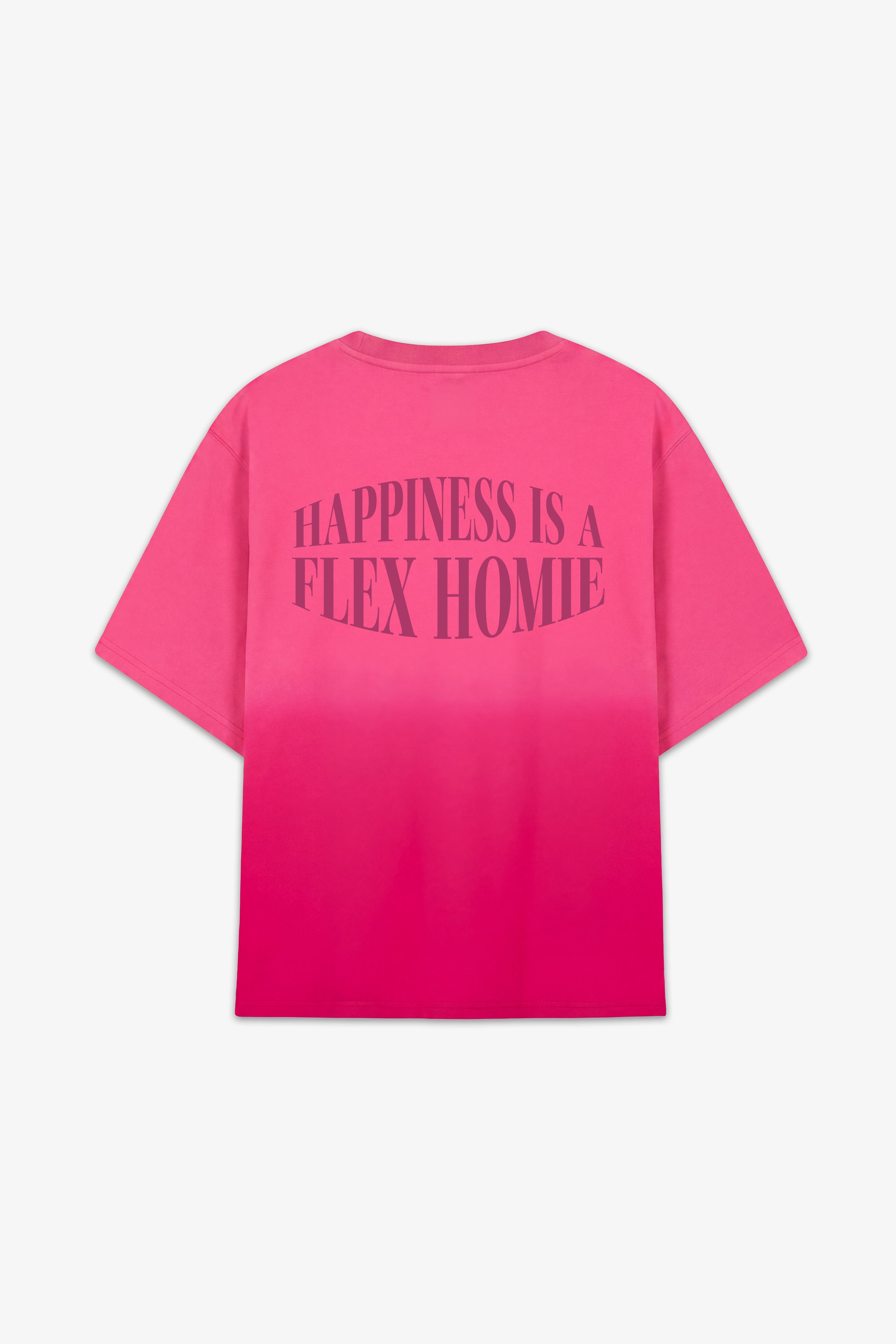 BUBBLEGUM FADE BOXY TEE