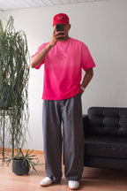 BUBBLEGUM FADE BOXY TEE