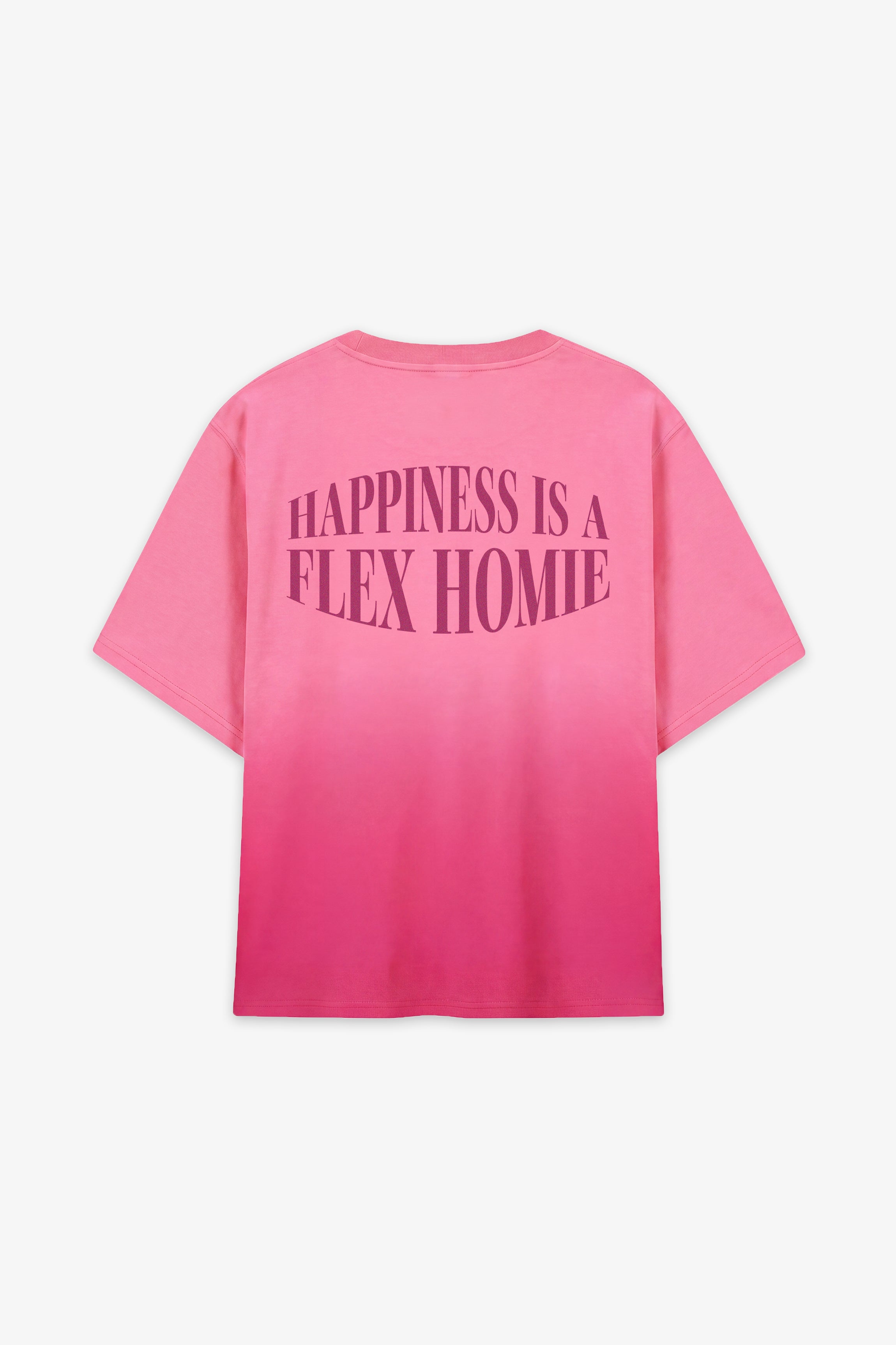 BUBBLEGUM FADE BOXY TEE
