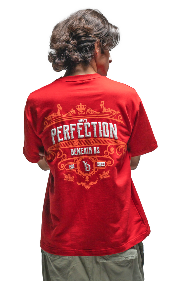 PERFECTION T-SHIRT - SCARLET RED