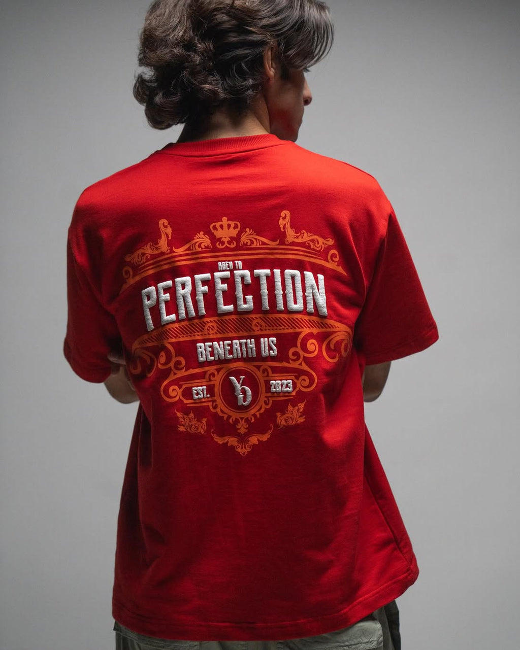 SCARLET RED T-SHIRT