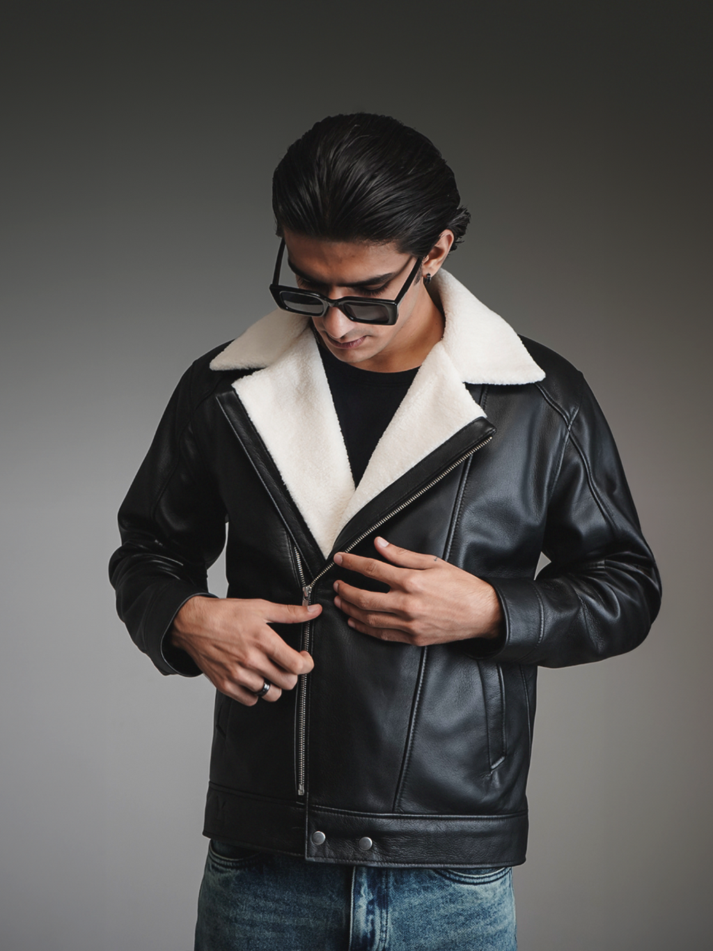 MEN'S LEATHER JACKET