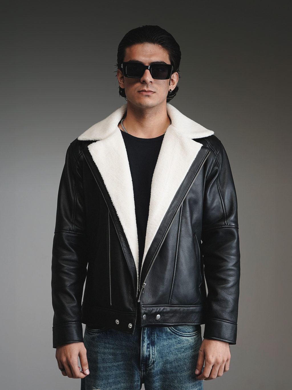 MEN'S LEATHER JACKET