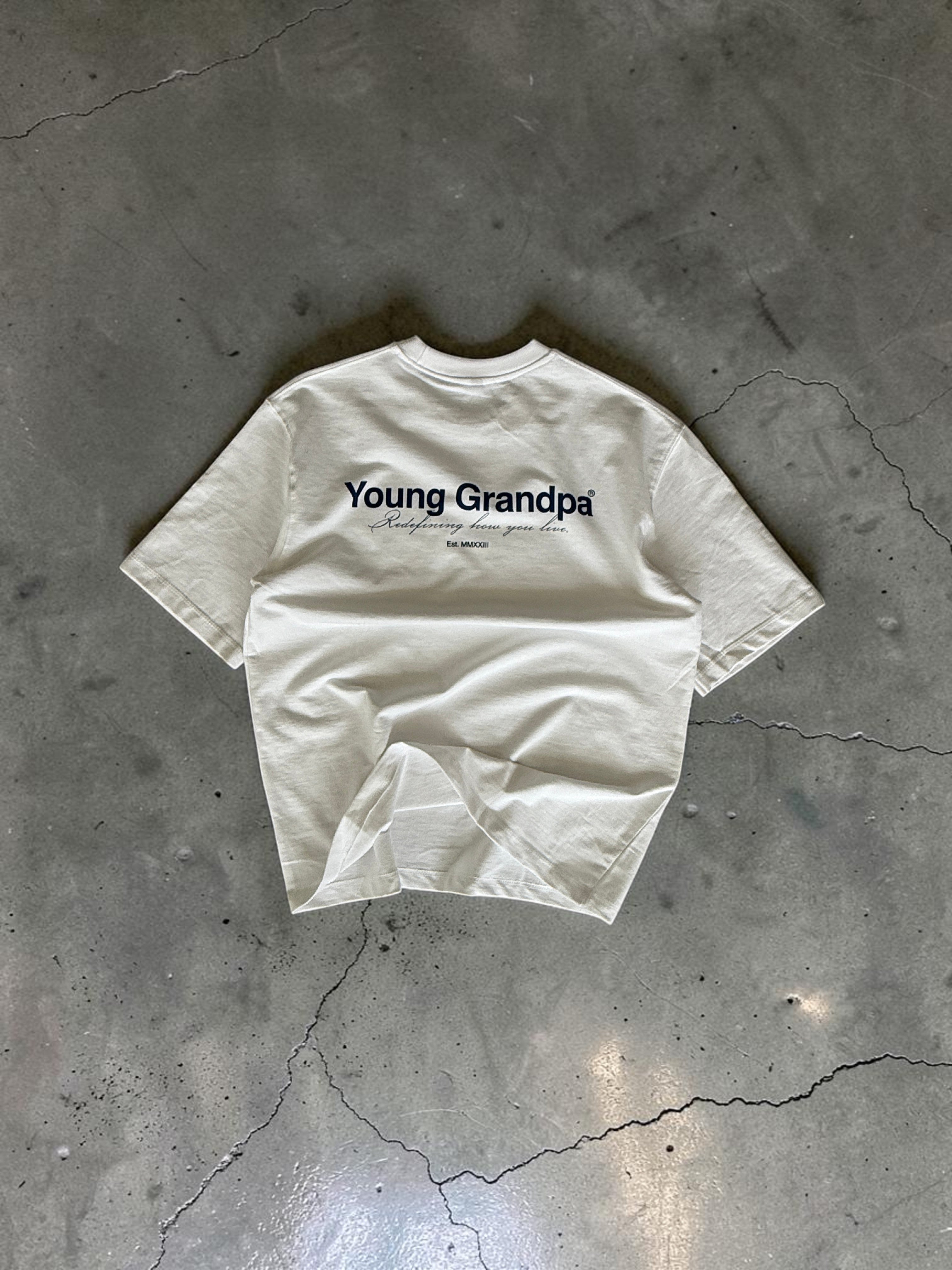 THE EVERYDAY TEE - CHALK