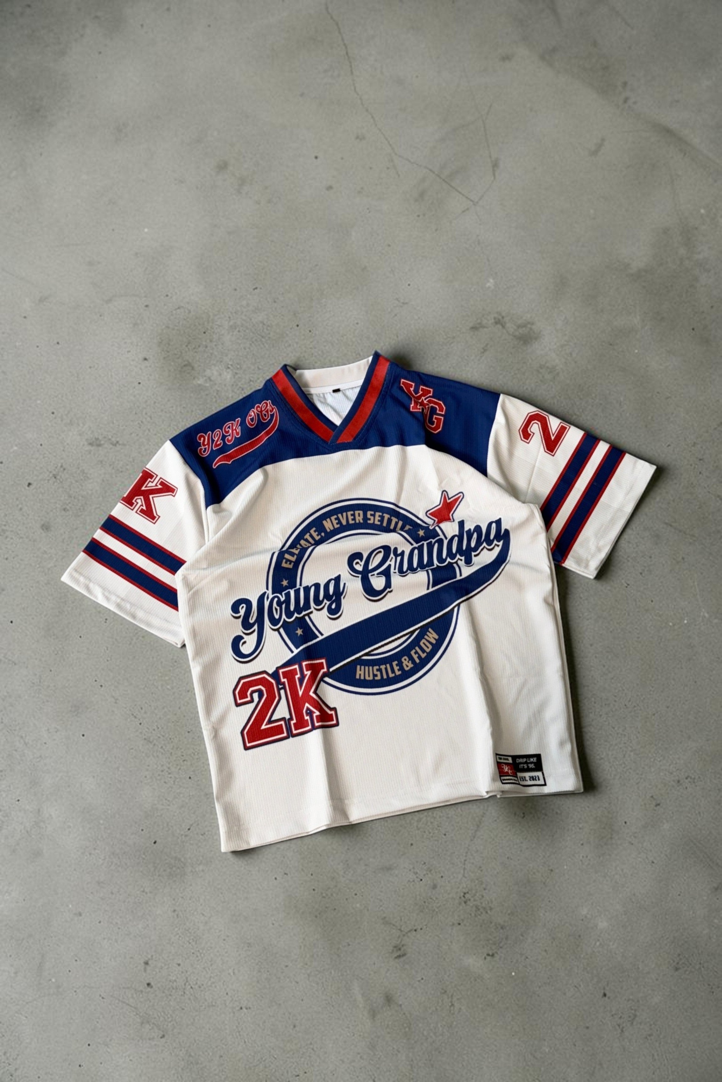 Y2K HUSTLE RUGBY JERSEY