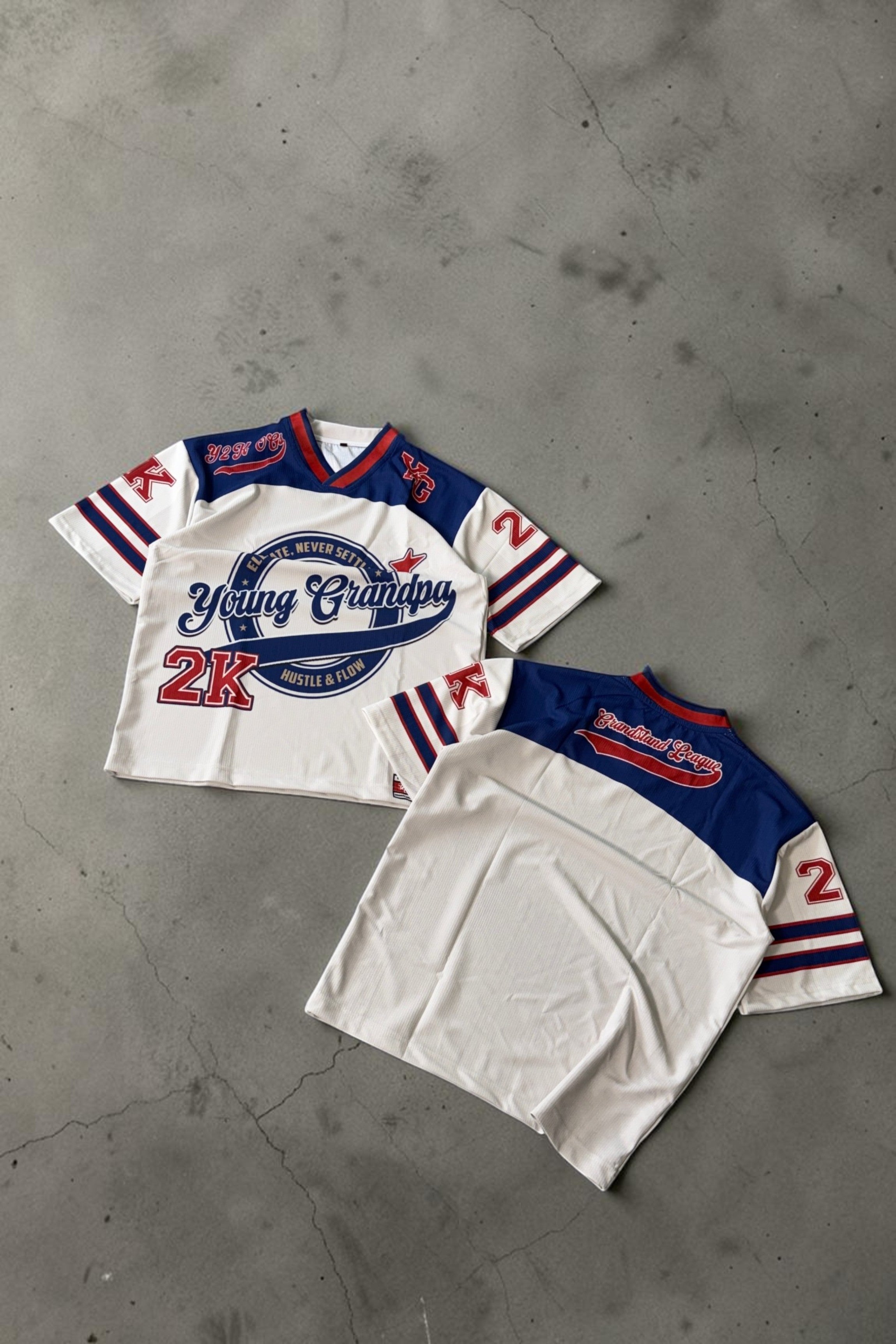 Y2K HUSTLE RUGBY JERSEY