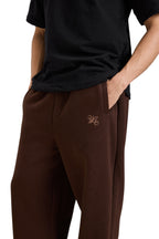FLARED SWEATPANTS - MOCHA
