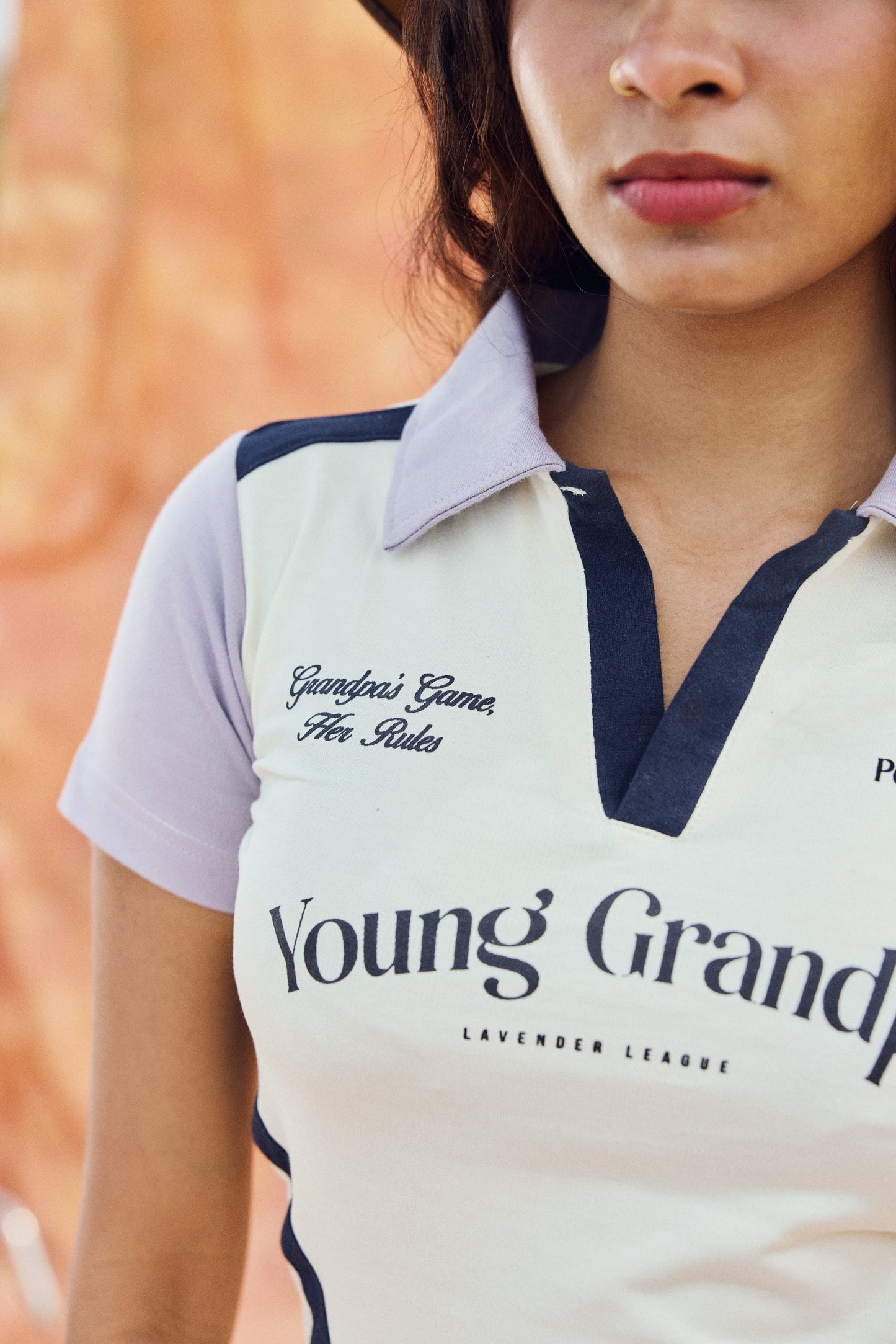 LAVENDER LEAGUE WOMEN'S POLO