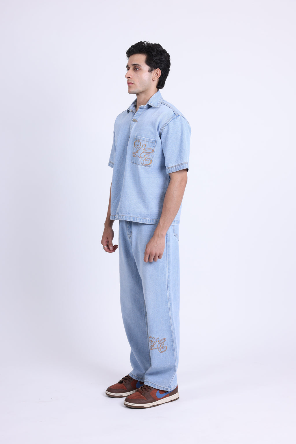 WESTERN BLUE CO-ORD SET