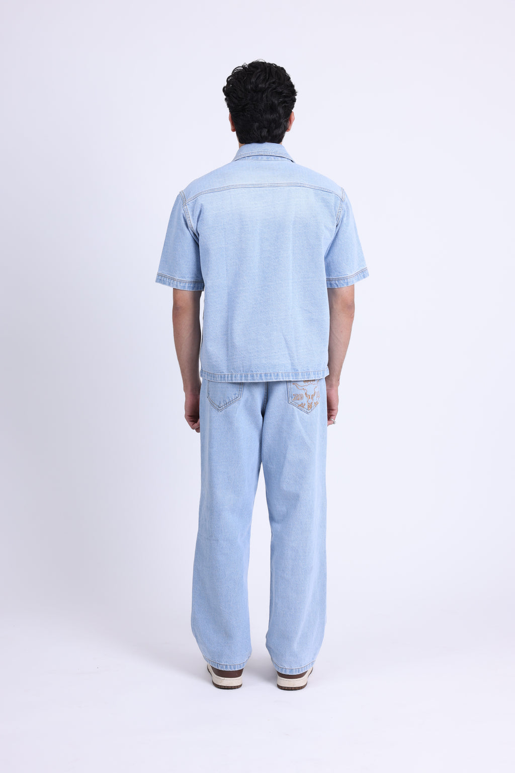 WESTERN BLUE DENIM SHIRT