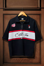 QUARTER ZIP POLO